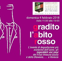 GRADITO L'ABITO ROSSO 2018 - VENEZIA - Domenica 04/02/2018